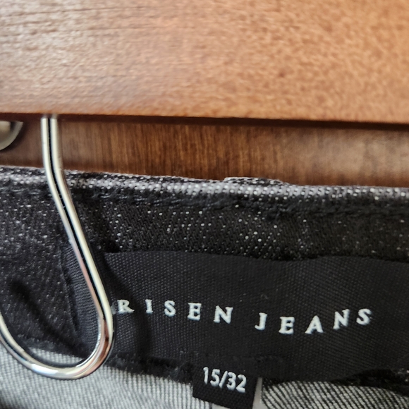 Risen Charcoal Straight Men's Jeans - Picture 4 of 4
